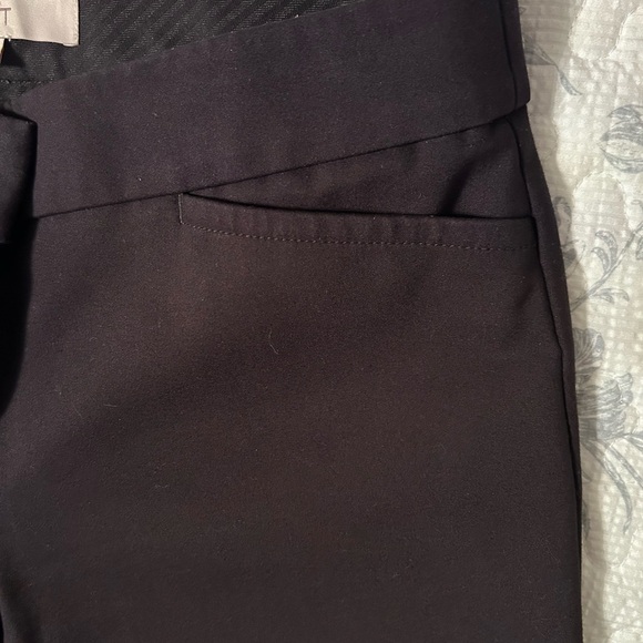 Ann Taylor LOFT Classic ZOE Black Pants Trousers Size 0 Like New - Picture 10 of 11